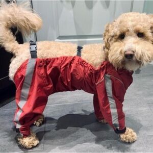 FouFou Dog Bodyguard - Protective All-Weather Dog Pants sz Lg